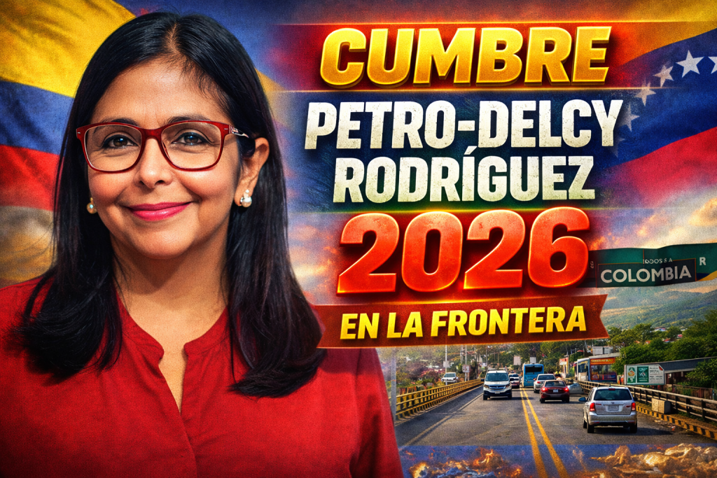 Cumbre Petro-Delcy Rodríguez 2026 en la frontera agenda energética, comercio y crisis Venezuela-Colombia