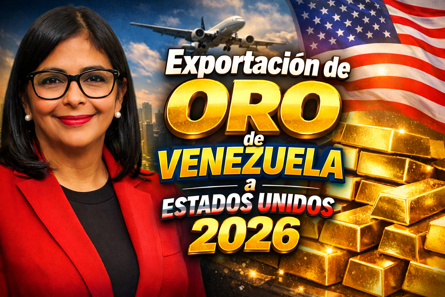Exportación de oro de Venezuela a Estados Unidos 2026 licencia del Tesoro permite operaciones con Minerven