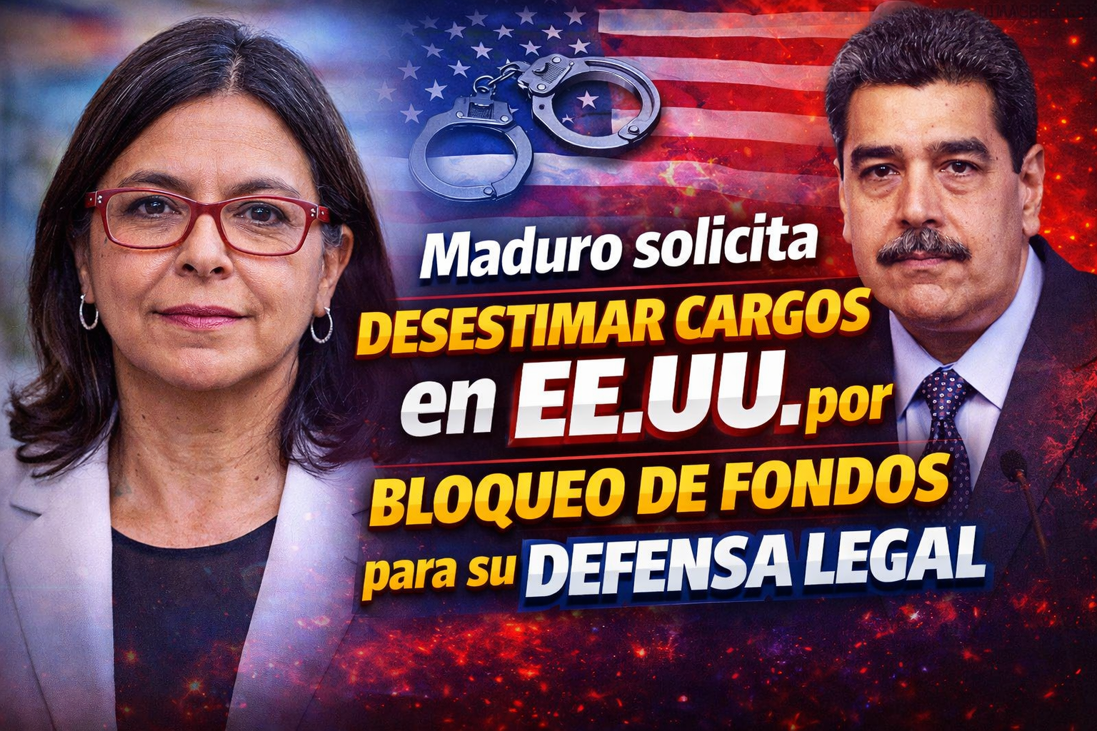 Maduro solicita desestimar cargos en EE.UU. por bloqueo de fondos para su defensa legal