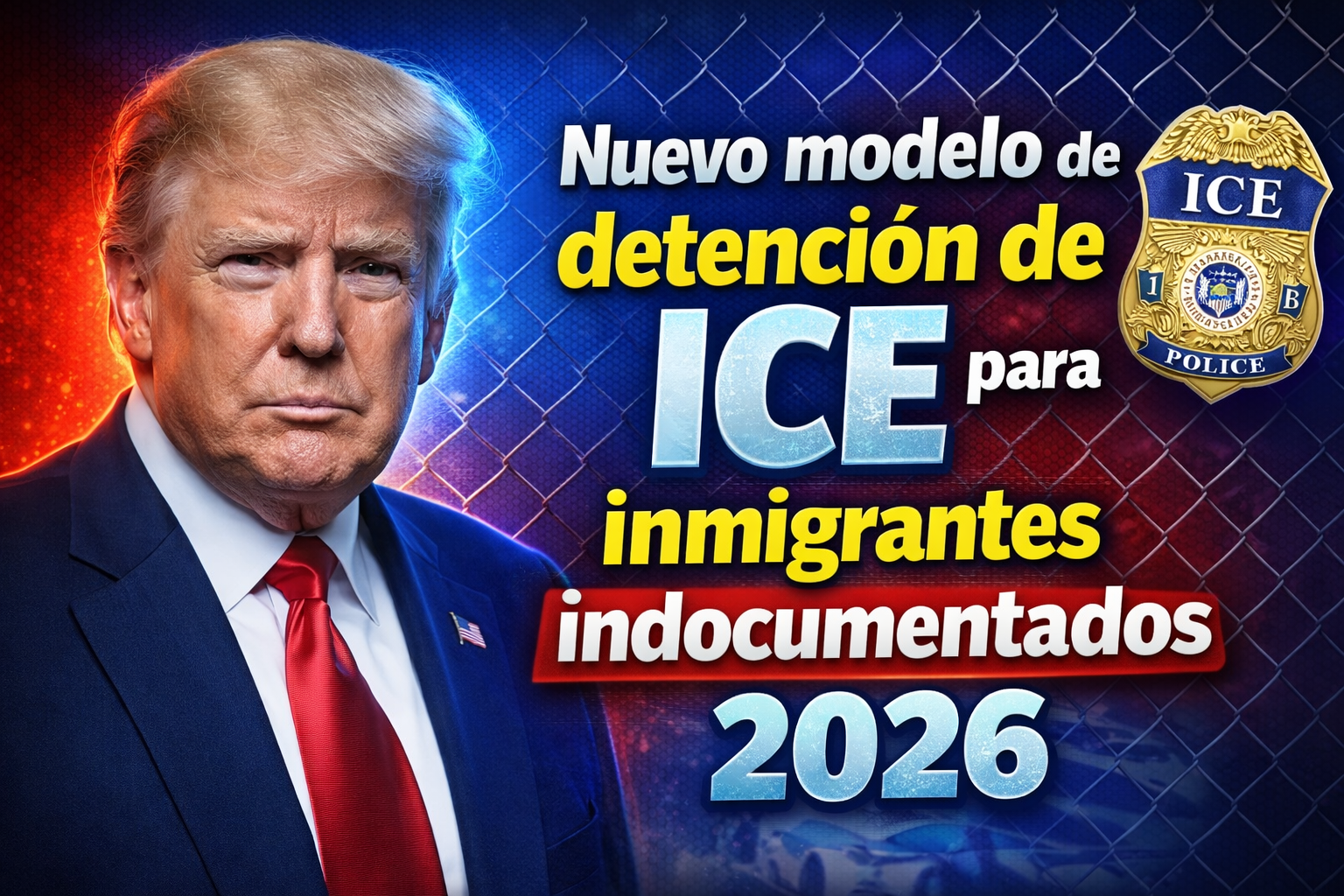 Nuevo modelo de detención de ICE para inmigrantes indocumentados 2026 expansión de centros migratorios en Texas