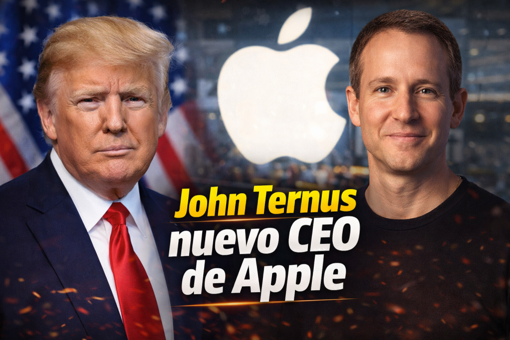 John Ternus nuevo CEO de Apple quién es el sucesor de Tim Cook en 2026