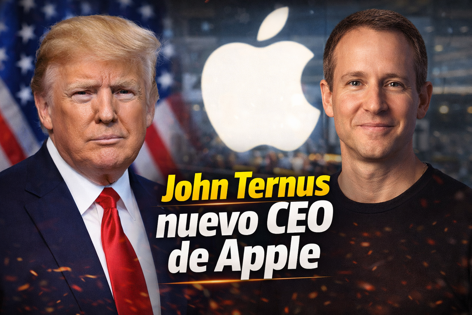 John Ternus nuevo CEO de Apple quién es el sucesor de Tim Cook en 2026