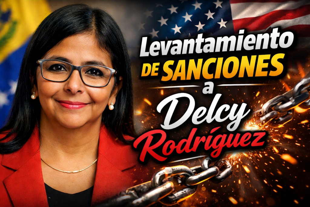 Levantamiento de sanciones a Delcy Rodríguez claves del nuevo escenario político en Venezuela 2026