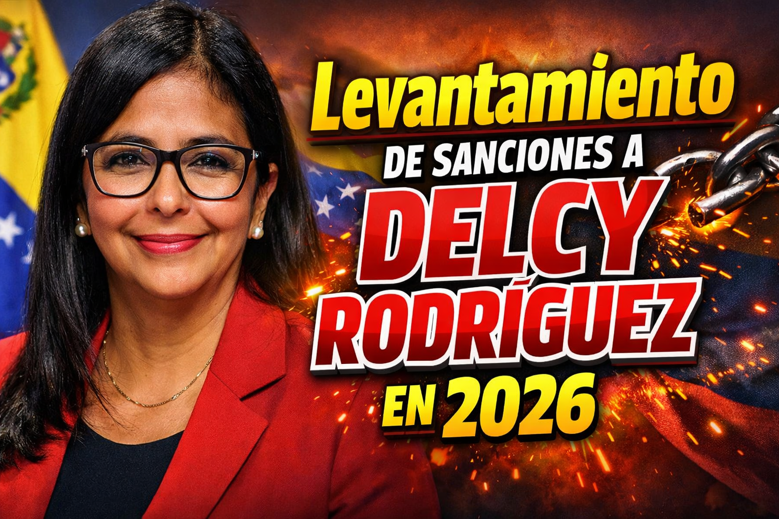 Levantamiento de sanciones a Delcy Rodríguez en 2026 impacto en el gobierno interino de Venezuela