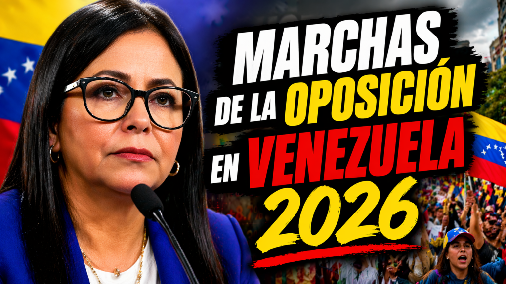 Marchas de la oposición en Venezuela 2026 Plataforma Unitaria activa plan de acción por la transición democrática