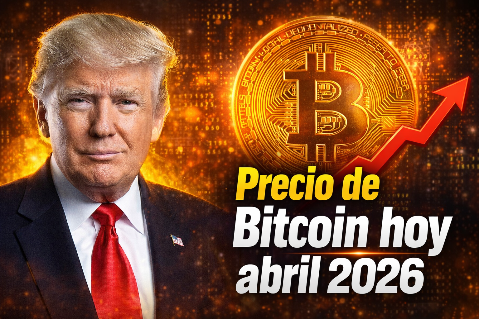 Precio de Bitcoin hoy abril 2026 cae por tensiones en Medio Oriente y guerra con Irán
